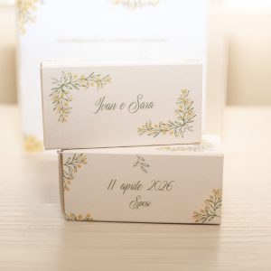 Bomboniere porta confetti matrimonio (confetti inclusi)